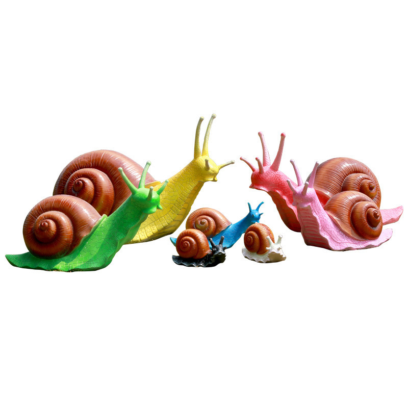 Gardening Tools Cartoon - Animal cartoon snail sculpture, fiberglass outdoor