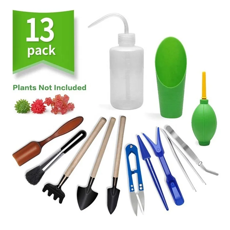 Gardening Tool Diy - 13Pcs Garden Planter Kit DIY Sowing