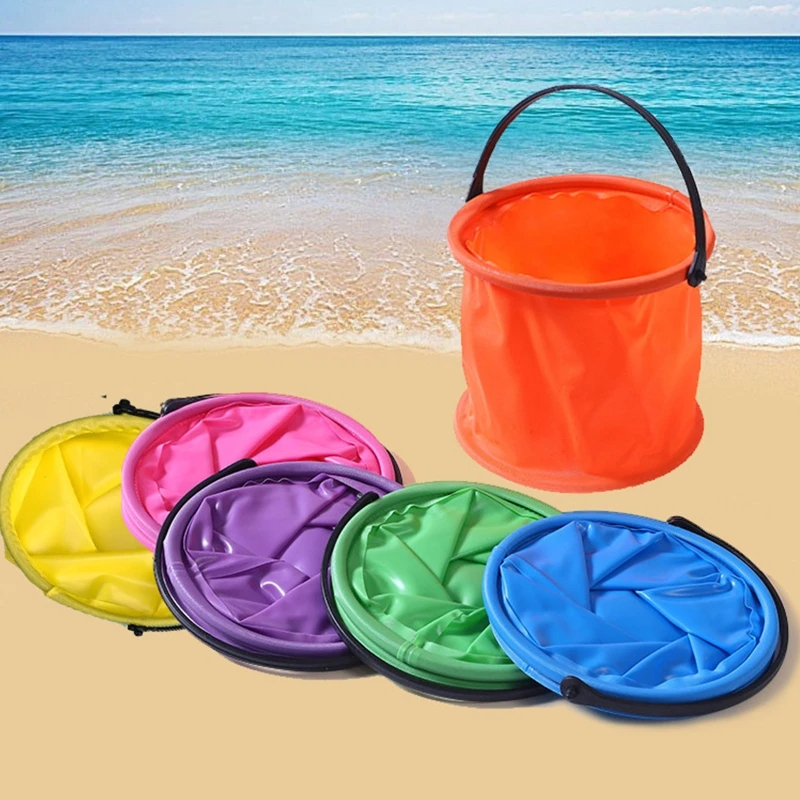 Gardening Tools Kids - Beach Sand Play Bucket Toy Folding