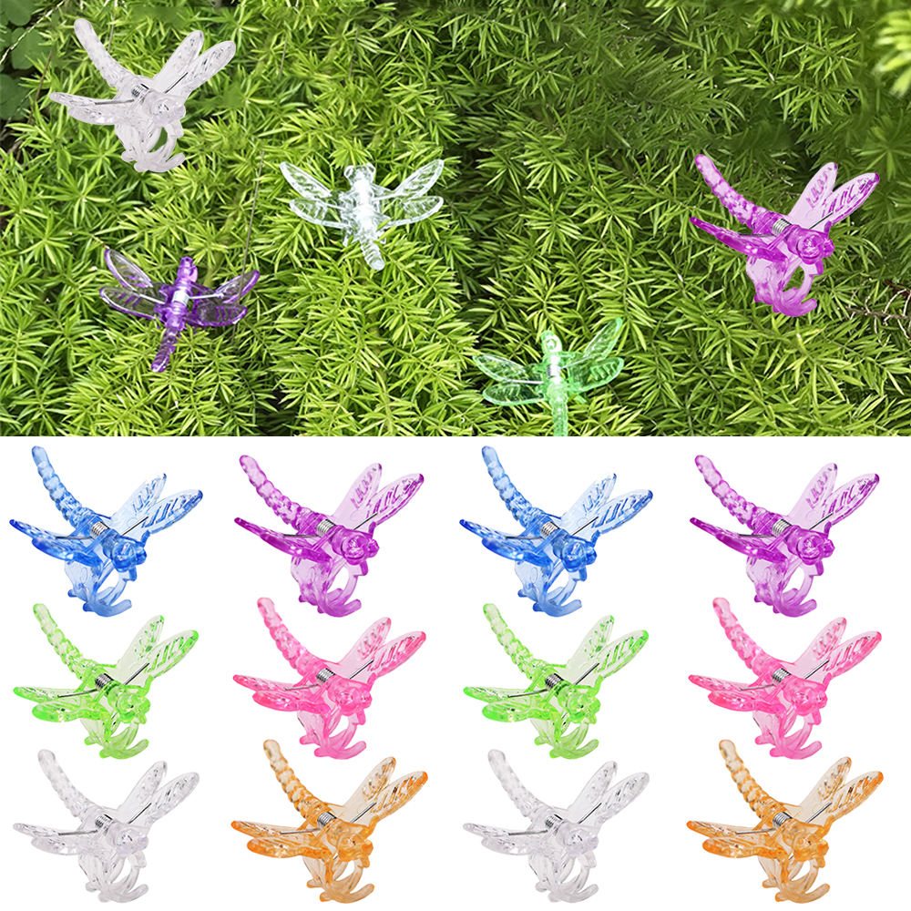Gardening Tool Diy - 18-48PCS Colorful Butterfly Clip Plant Vine