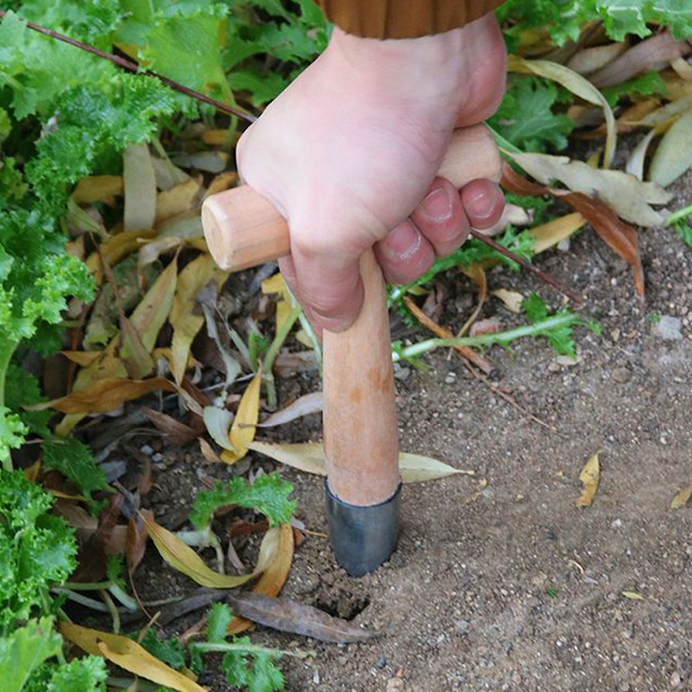 Gardening Tools For Digging - Hand Dibber Garden Tool Stainless Steel