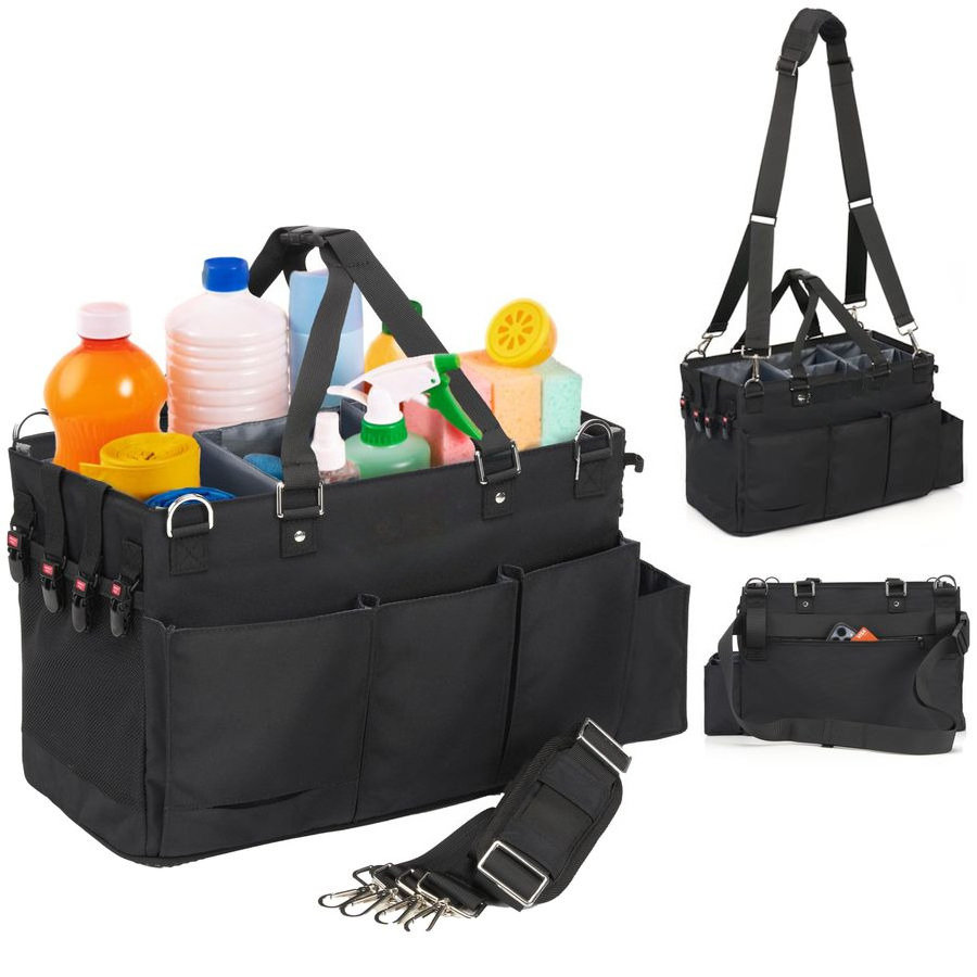 Gardening Tools Bag - Multiuse Cleaning Caddy w Waist amp