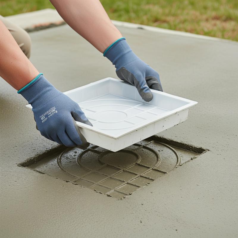 Gardening Tool Diy - Plastic Path Mould for Concrete Tiles