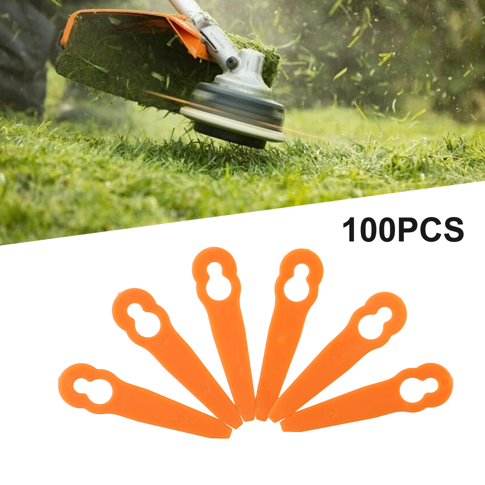 Gardening Tools Basic - 100PCS Plastic Replacement Blades Compatible With