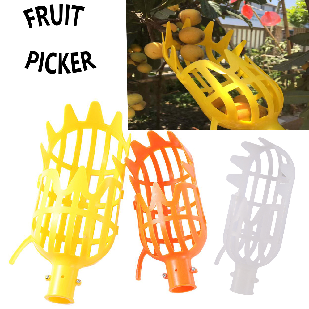 Gardening Tools Basket - Garden Basket Fruit Picker Head Plastic