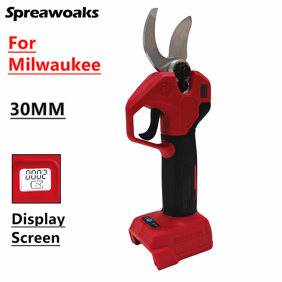Gardening Tool Diy - Brushless Electric Pruning Shears Pruner With