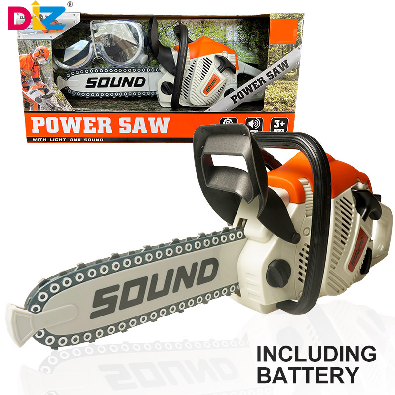 Toy Chainsaw with Goggles Chil - مراجعة Gardening Tools Kids وسعره
