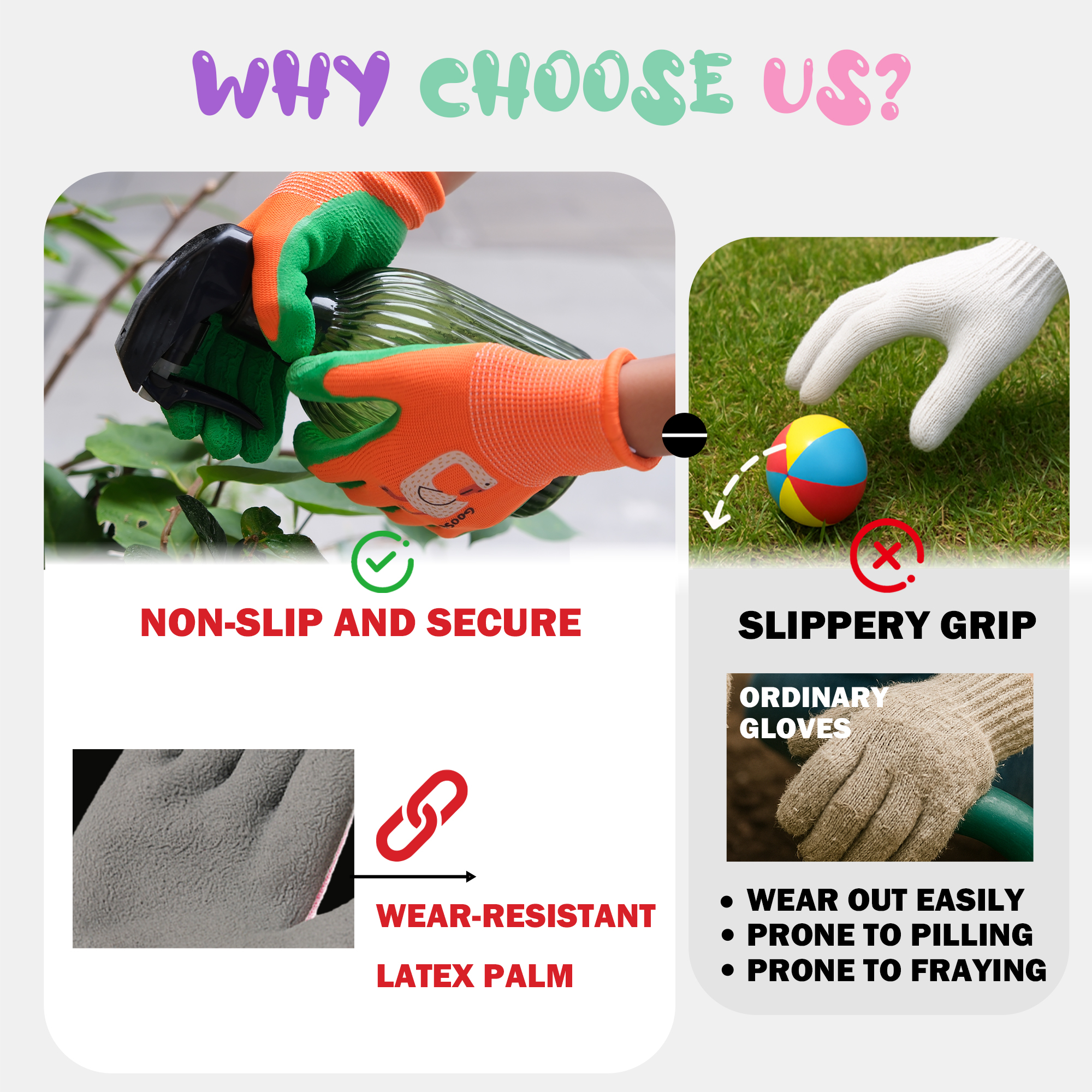 4 Pairs Kids Gardening Gloves  - مراجعة Gardening Tools Kids وسعره