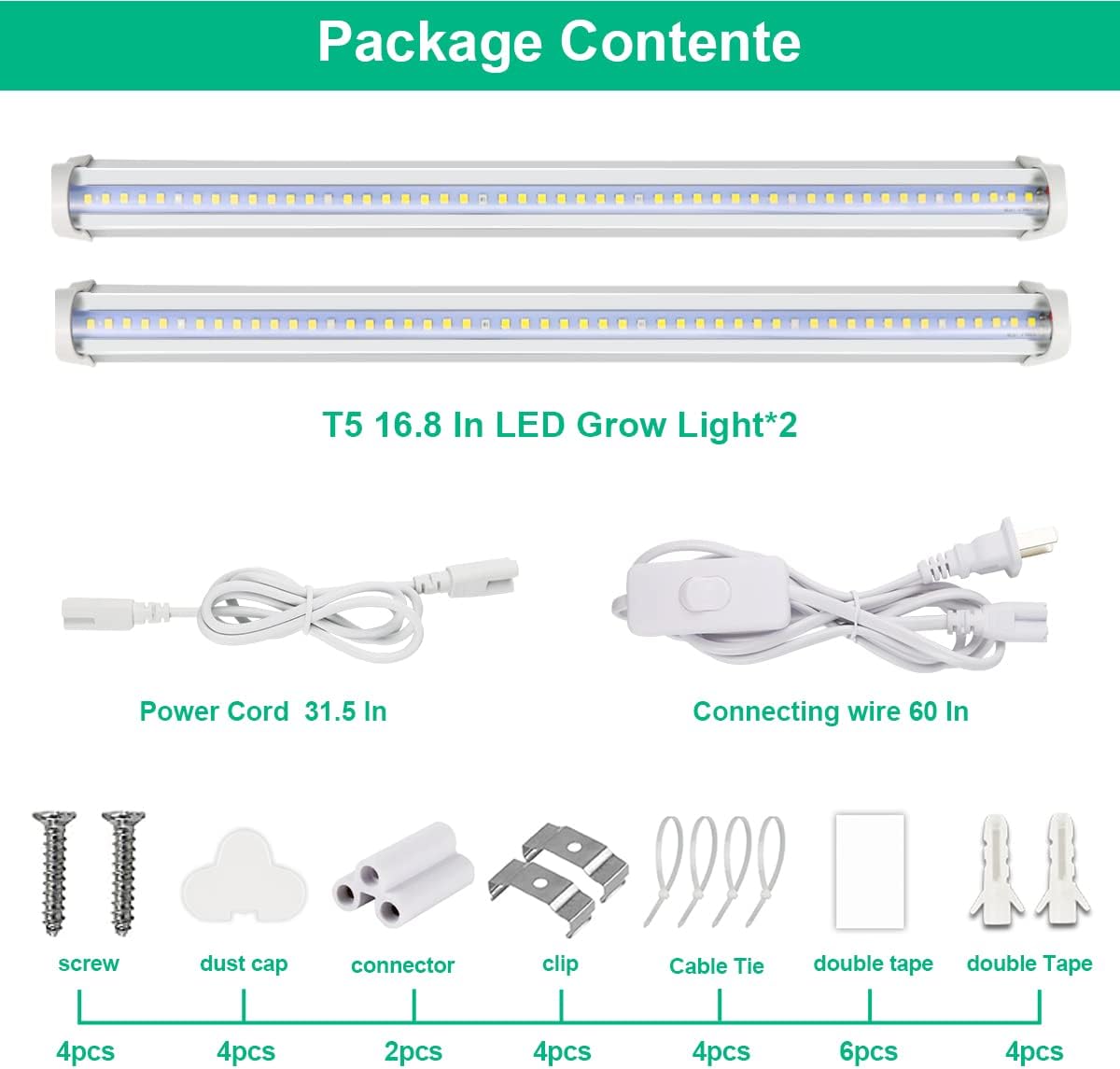 O LED Grow Lamps Plant Full-Sp - مراجعة Aquaponics Fish Tank وسعره
