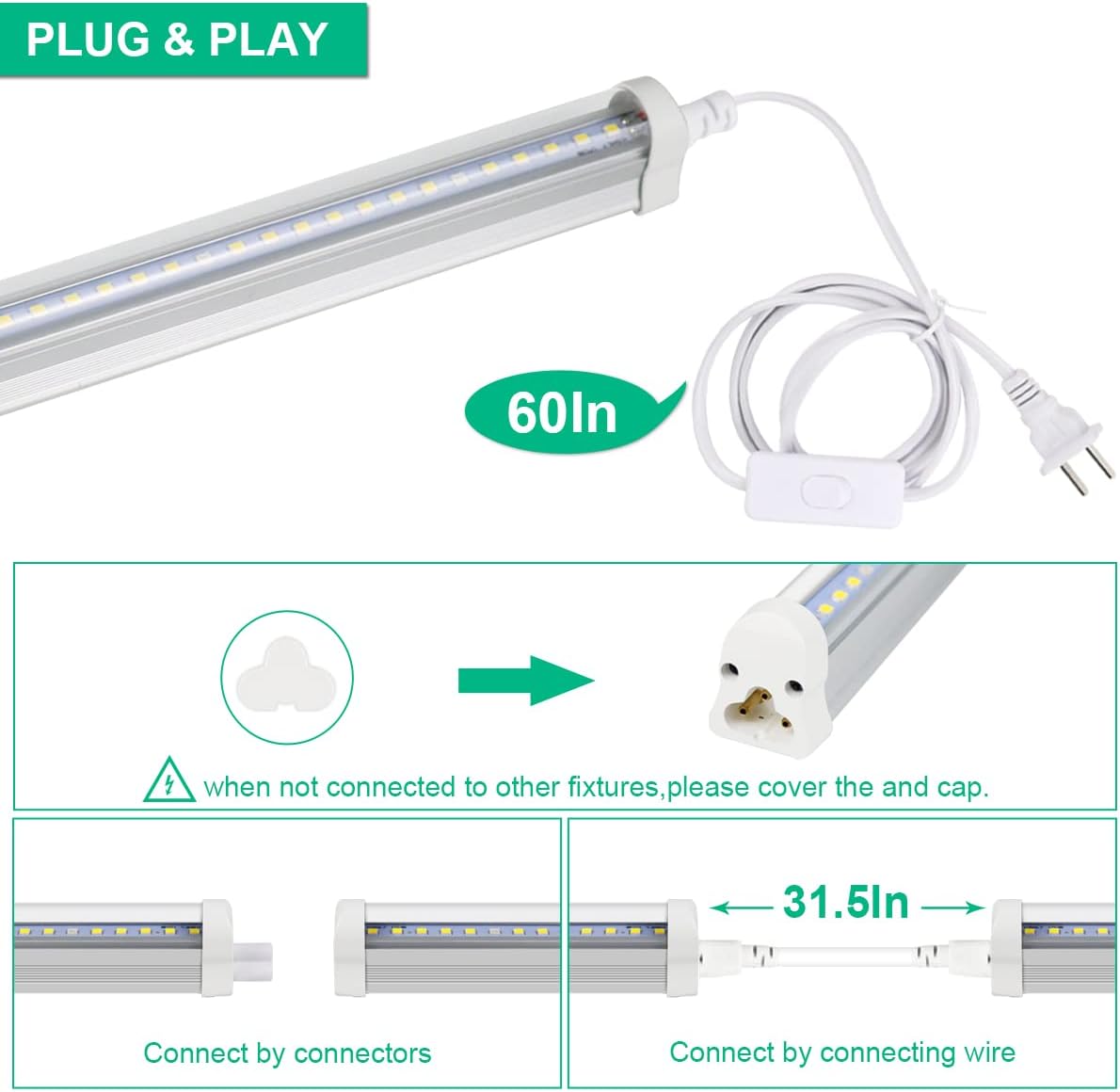 O LED Grow Lamps Plant Full-Sp - مراجعة Aquaponics Fish Tank وسعره