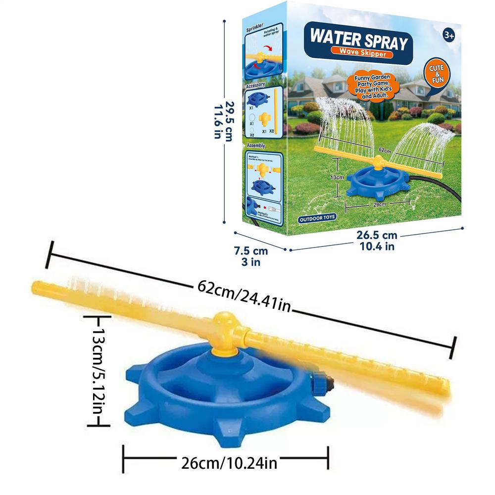 360 Degree Water Sprinkler Rot - مراجعة Gardening Tools Kids وسعره