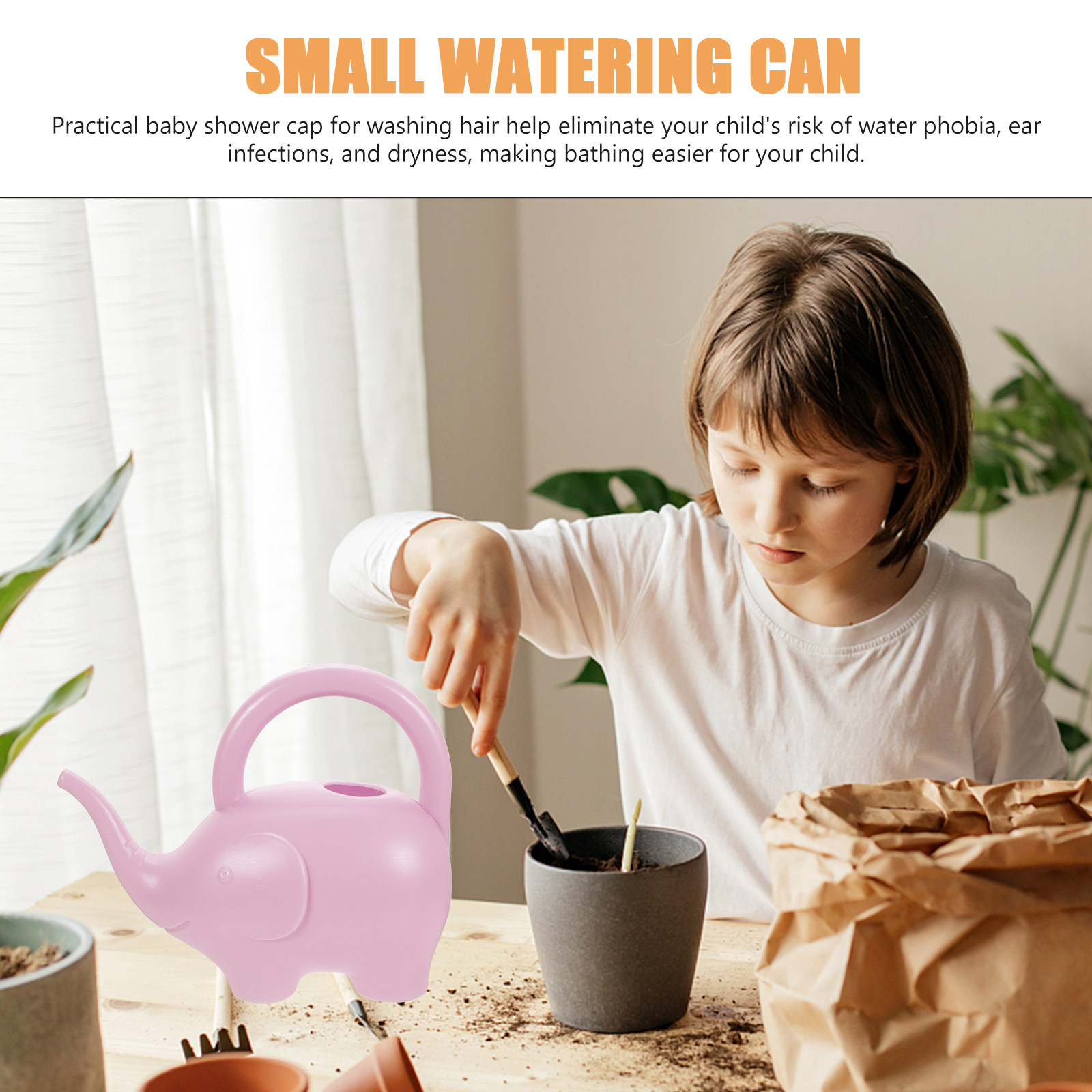 2Pcs Candy Color Cartoon Water - مراجعة Gardening Tools Cartoon وسعره