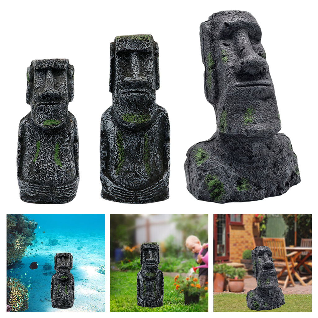 Aquarium Moai Statues Easter I - مراجعة Aquaponics Fish Tank وسعره