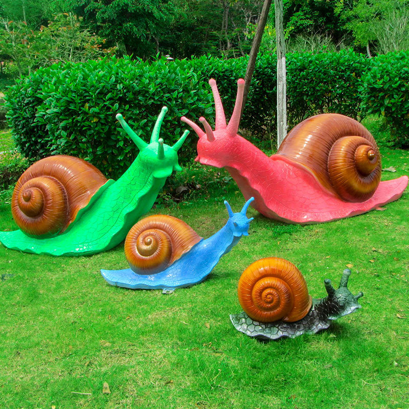 Animal cartoon snail sculpture - مراجعة Gardening Tools Cartoon وسعره