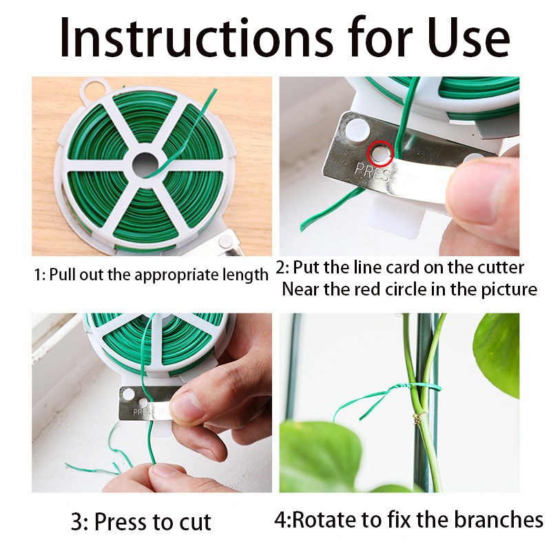 1/2Pcs Versatile Gardening Twi - مراجعة Garden Wire Twist Tie وسعره