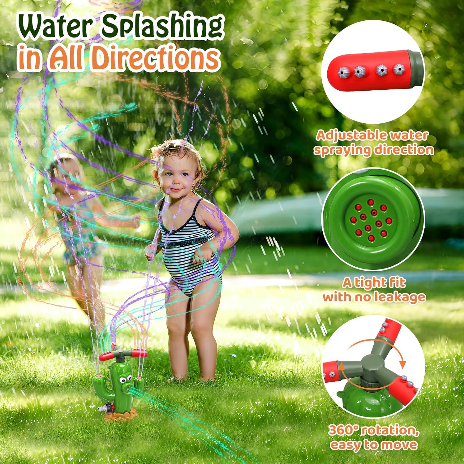 Water Spray Toy Cactus Sprinkl - مراجعة Gardening Tools Kids وسعره