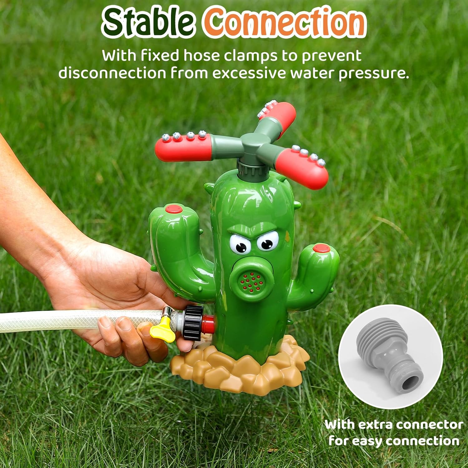 Water Spray Toy Cactus Sprinkl - مراجعة Gardening Tools Kids وسعره