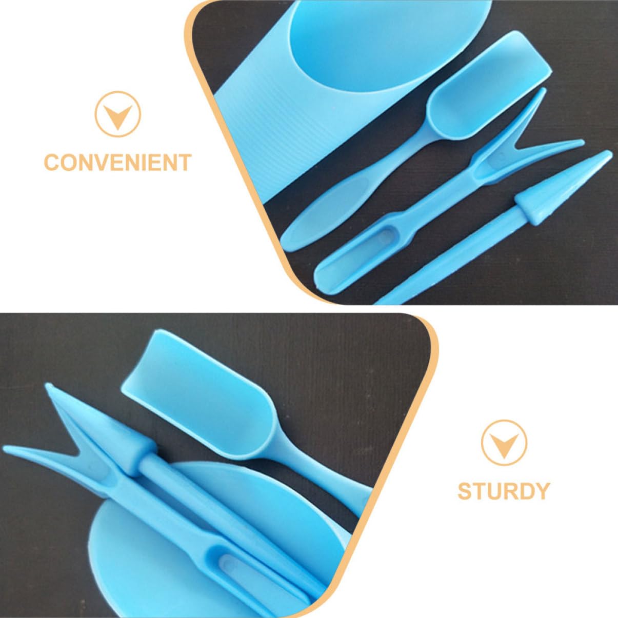 4pcs/set, Plastic Durable Buck - مراجعة Gardening Tools Hand وسعره