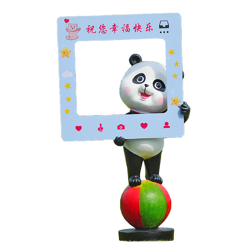 Cartoon panda ornament fibergl - مراجعة Gardening Tools Cartoon وسعره