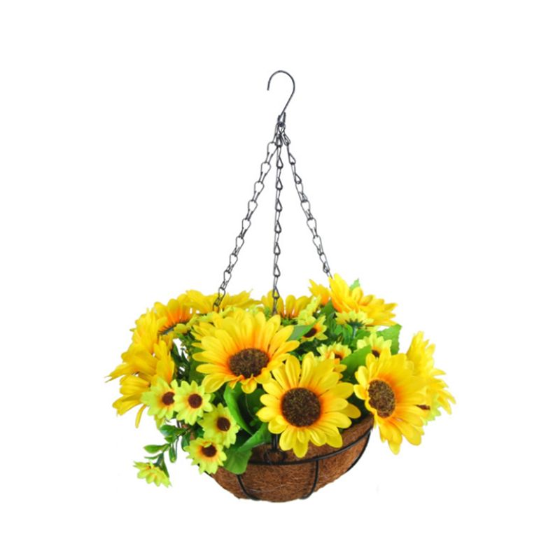MALL Artificial Hanging Flower - مراجعة Gardening Tools Basket وسعره