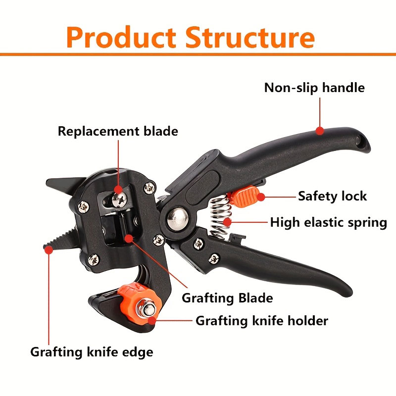 Bypass Pruner Industrial Grade - مراجعة Gardening Tools Bag وسعره