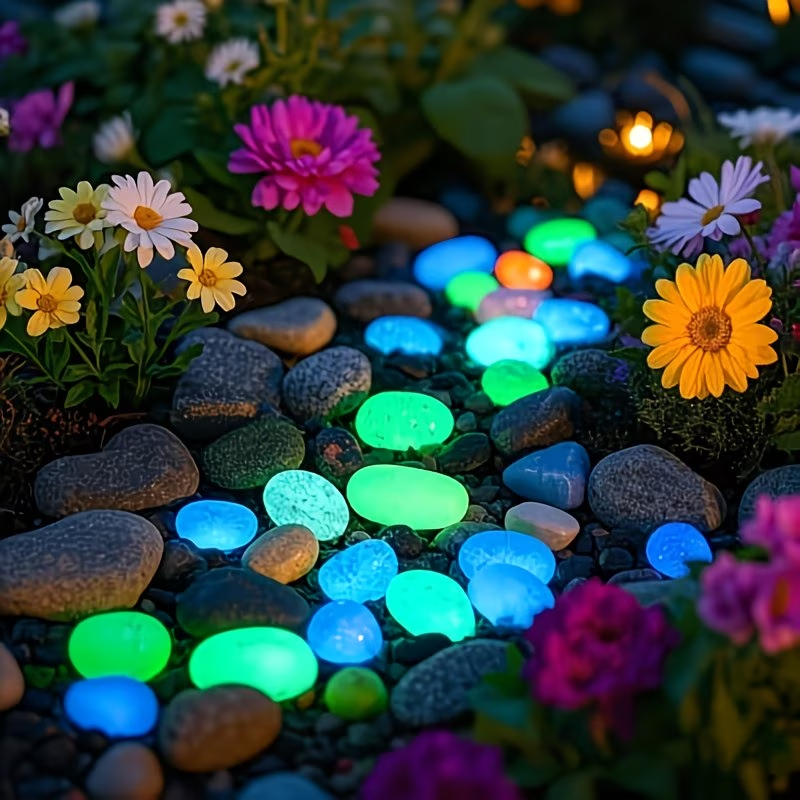 300PCS Luminous Pebble Set,0.9 - مراجعة Aquaponics Fish Tank وسعره