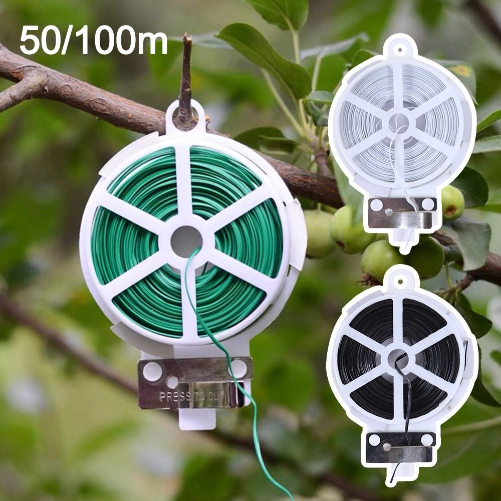 20/50/100m Garden Cable Ties P - مراجعة Garden Wire Twist Tie وسعره