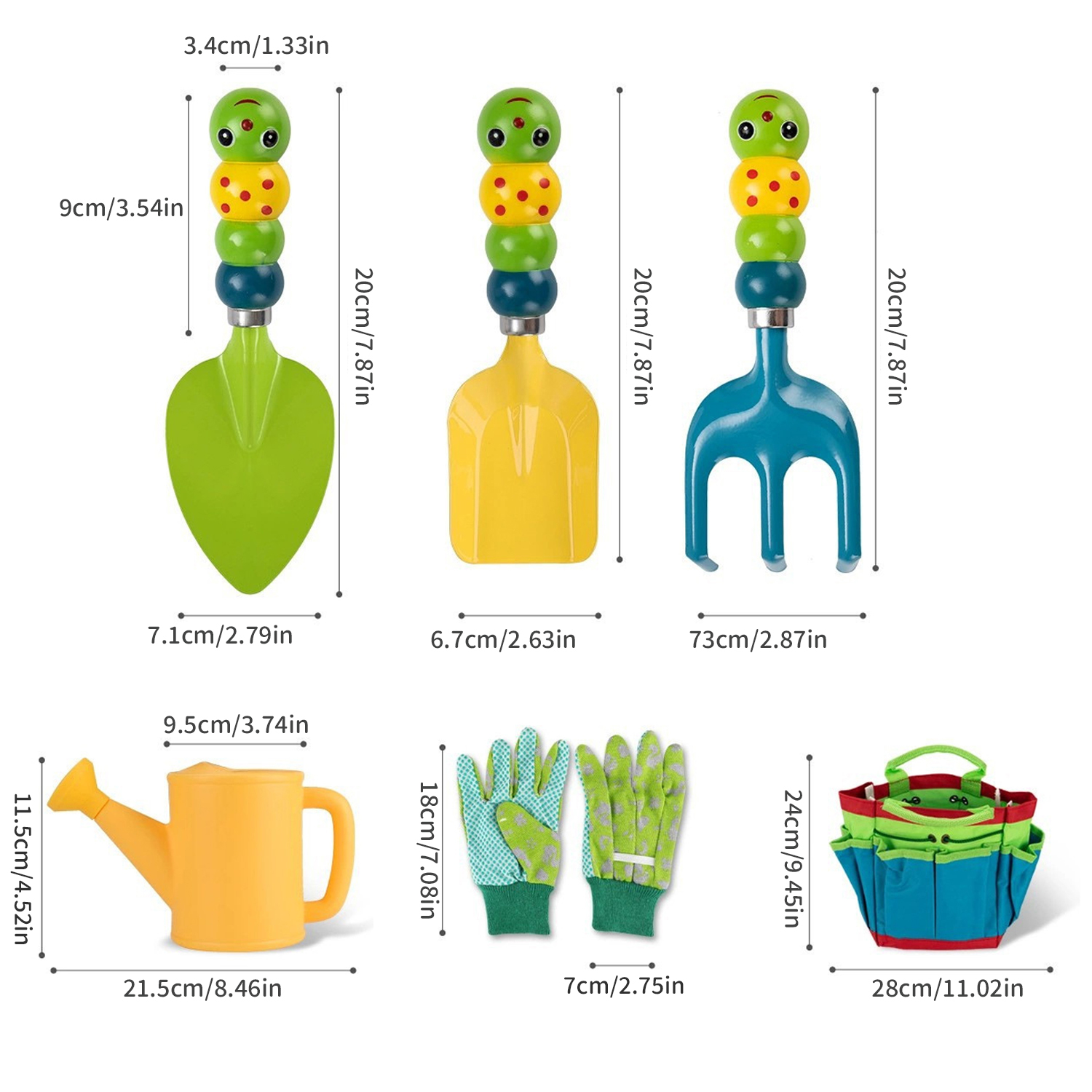 Colorful Garden Tools Toys for - مراجعة Gardening Tools 5 Year Old وسعره