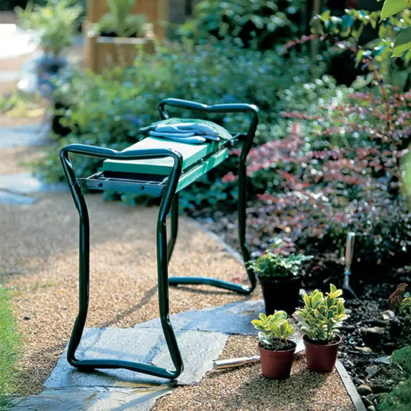 Garden Kneeler Folding Garden  - مراجعة Garden Kneeling Pad وسعره