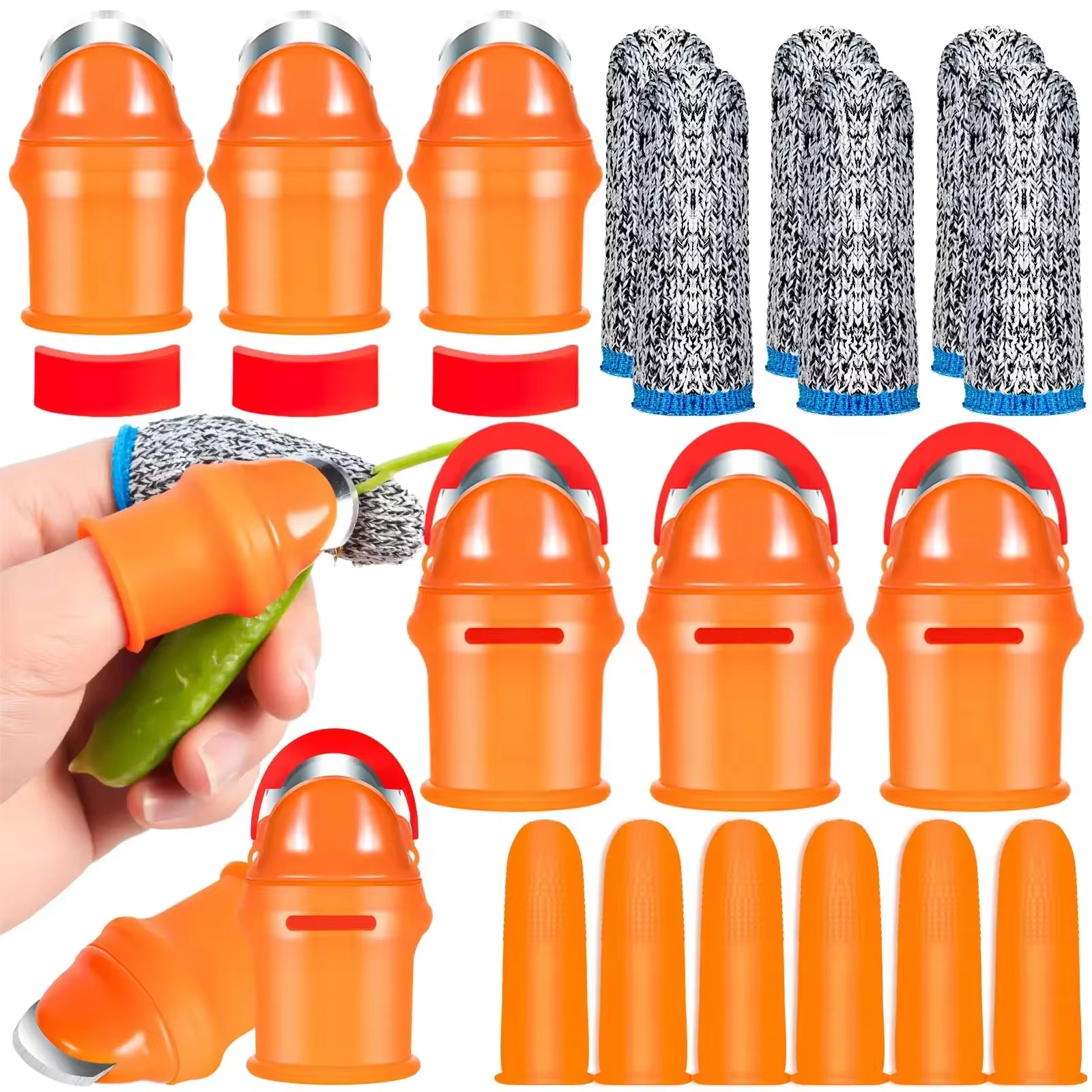 Gardening Silicone Thumb Knife - مراجعة Gardening Tools Knife وسعره