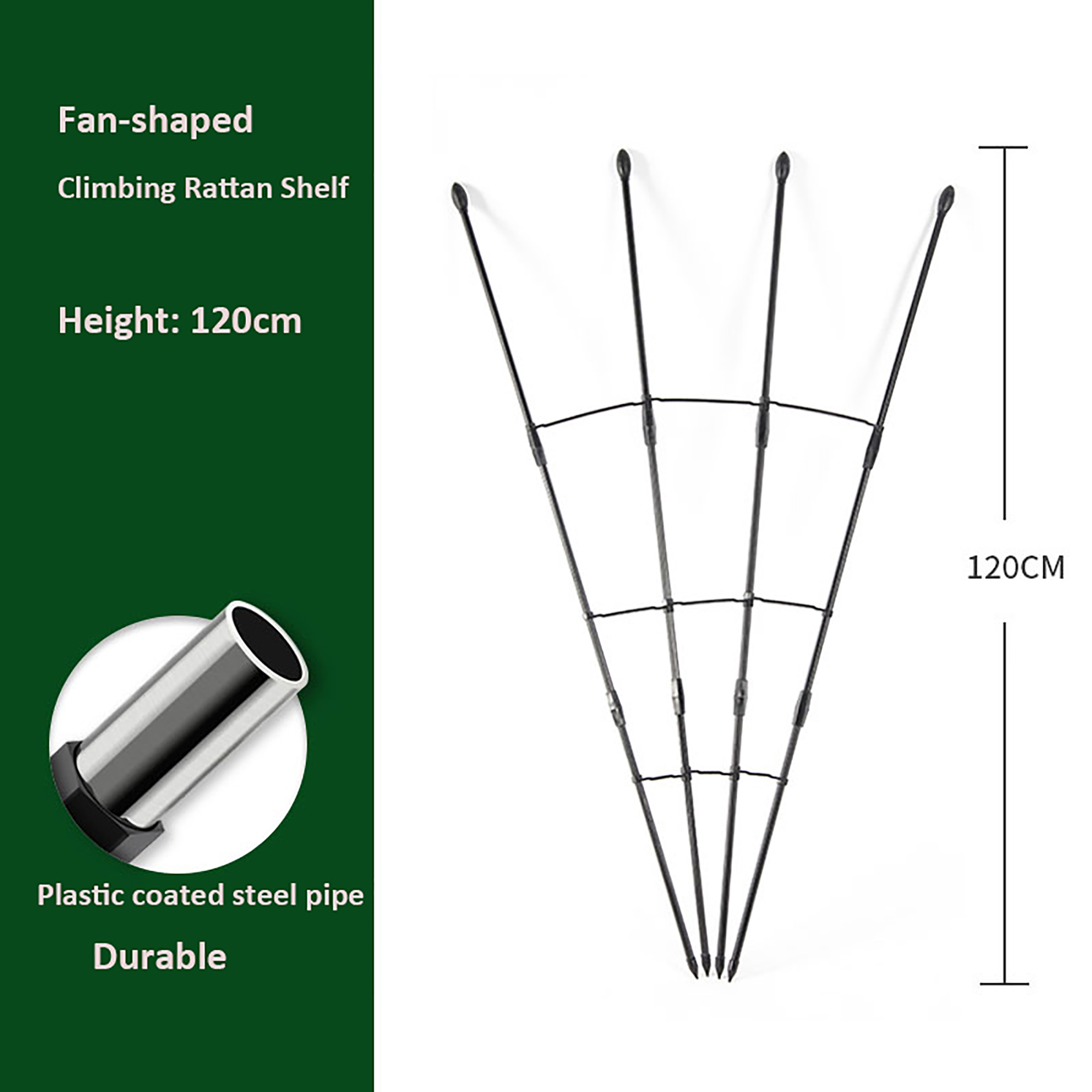 120Cm Plant Trellis Rustproof  - مراجعة Gardening Tool Diy وسعره