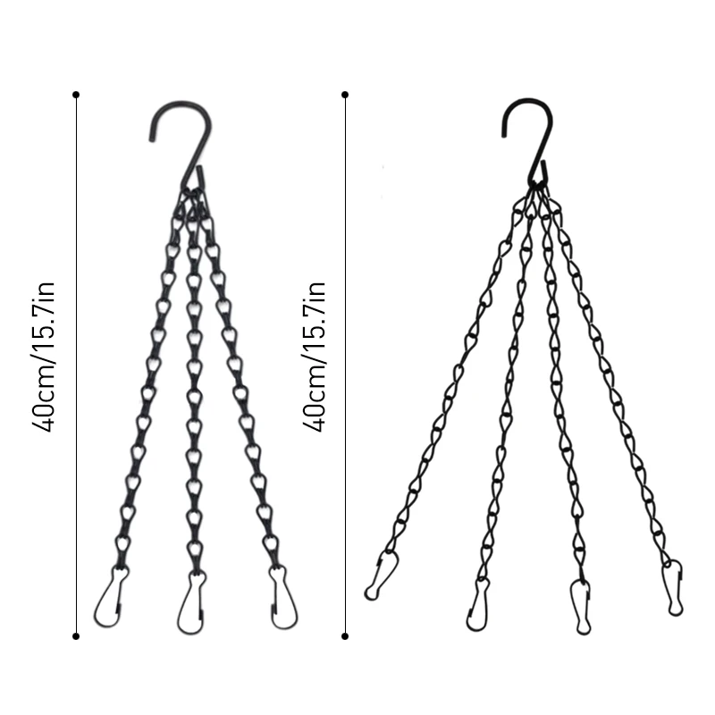 1pc 40cm Garden Basket Hanging - مراجعة Gardening Tools Basket وسعره