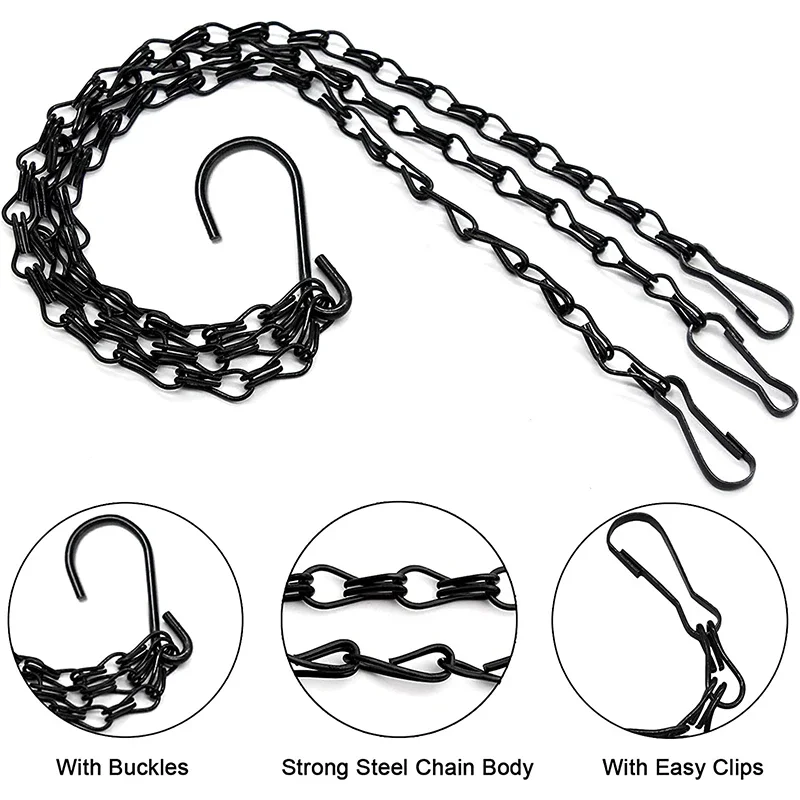 1pc 40cm Garden Basket Hanging - مراجعة Gardening Tools Basket وسعره