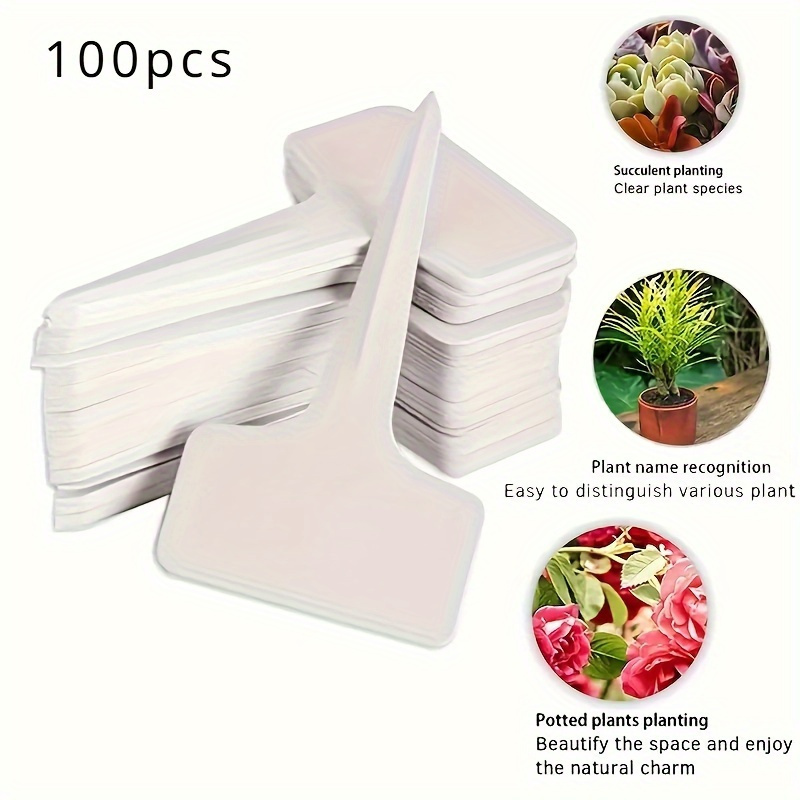 20/120pcs Durable T-Shaped Pla - مراجعة Plant Label Tags وسعره