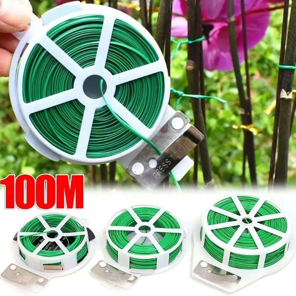50/100/200m Garden Cable Ties  - مراجعة Garden Wire Twist Tie وسعره