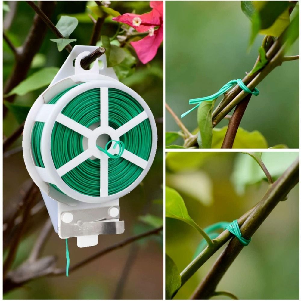 50/100/200m Garden Cable Ties  - مراجعة Garden Wire Twist Tie وسعره