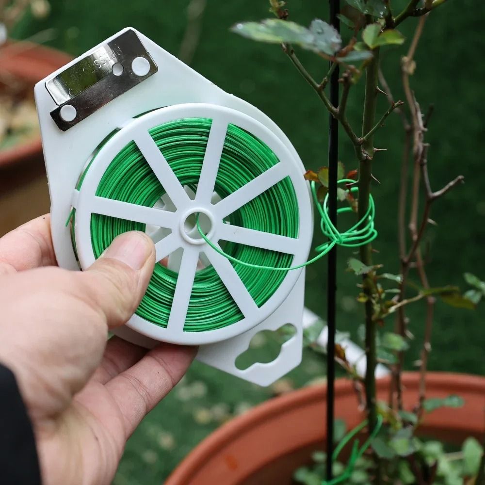 50/100/200m Garden Cable Ties  - مراجعة Garden Wire Twist Tie وسعره