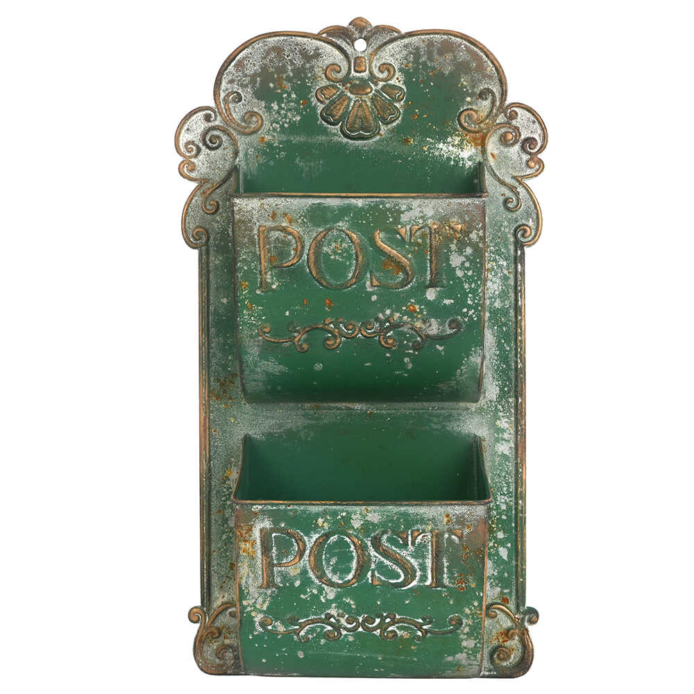 Rustic Iron Art Wall Hanging B - مراجعة Gardening Tools Basket وسعره