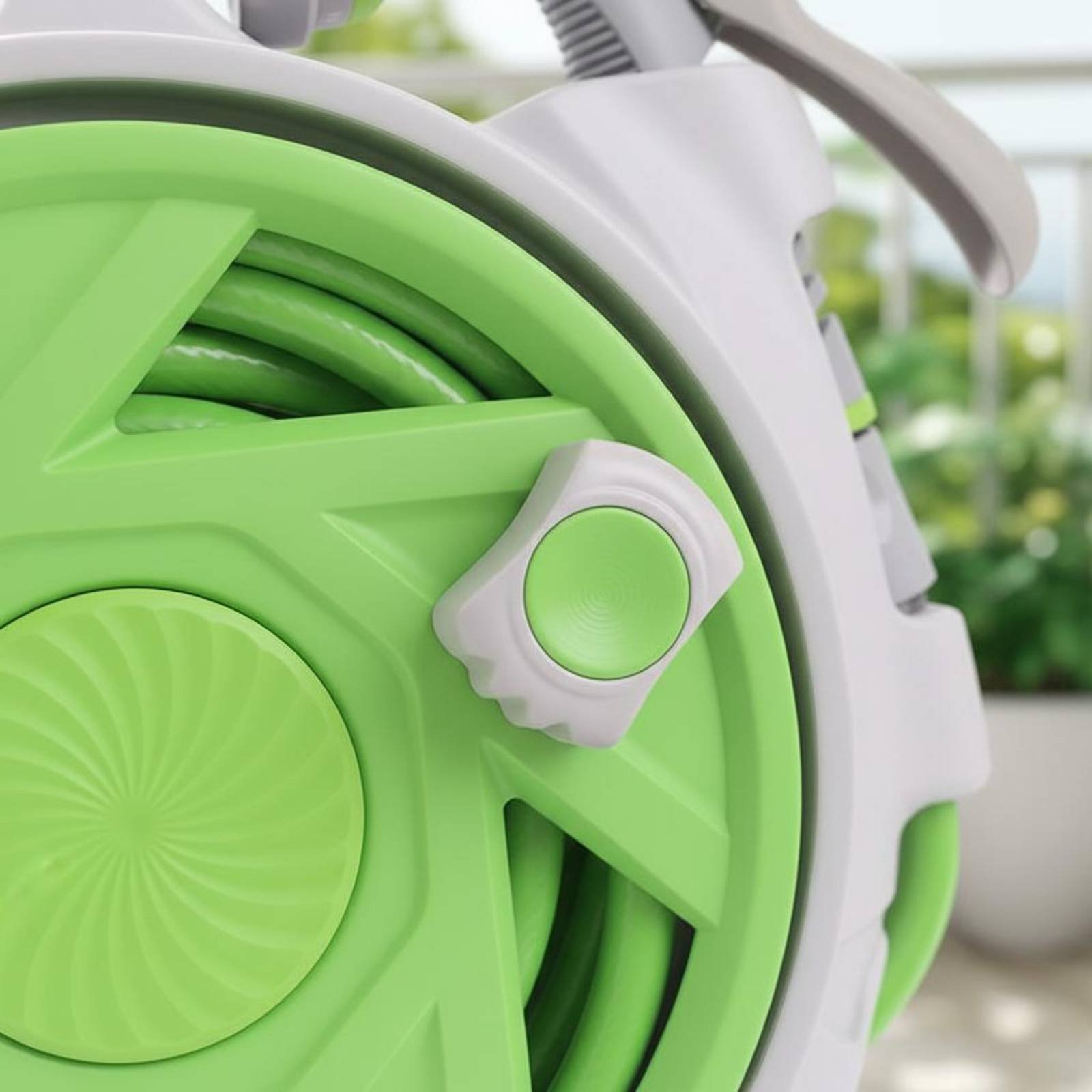 Hand-Carry Water Hose Reel sna - مراجعة Gardening Tools Hand وسعره