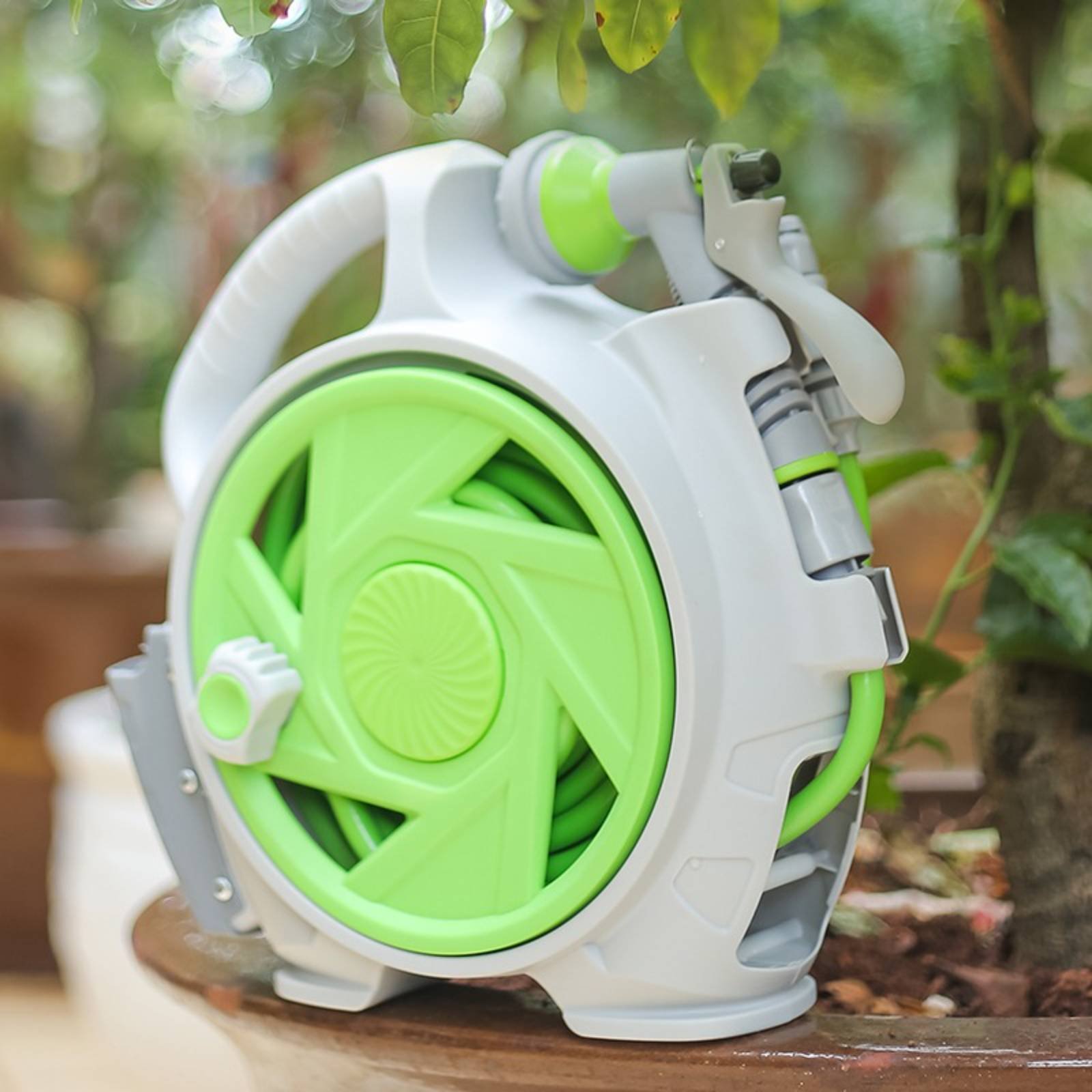 Hand-Carry Water Hose Reel sna - مراجعة Gardening Tools Hand وسعره