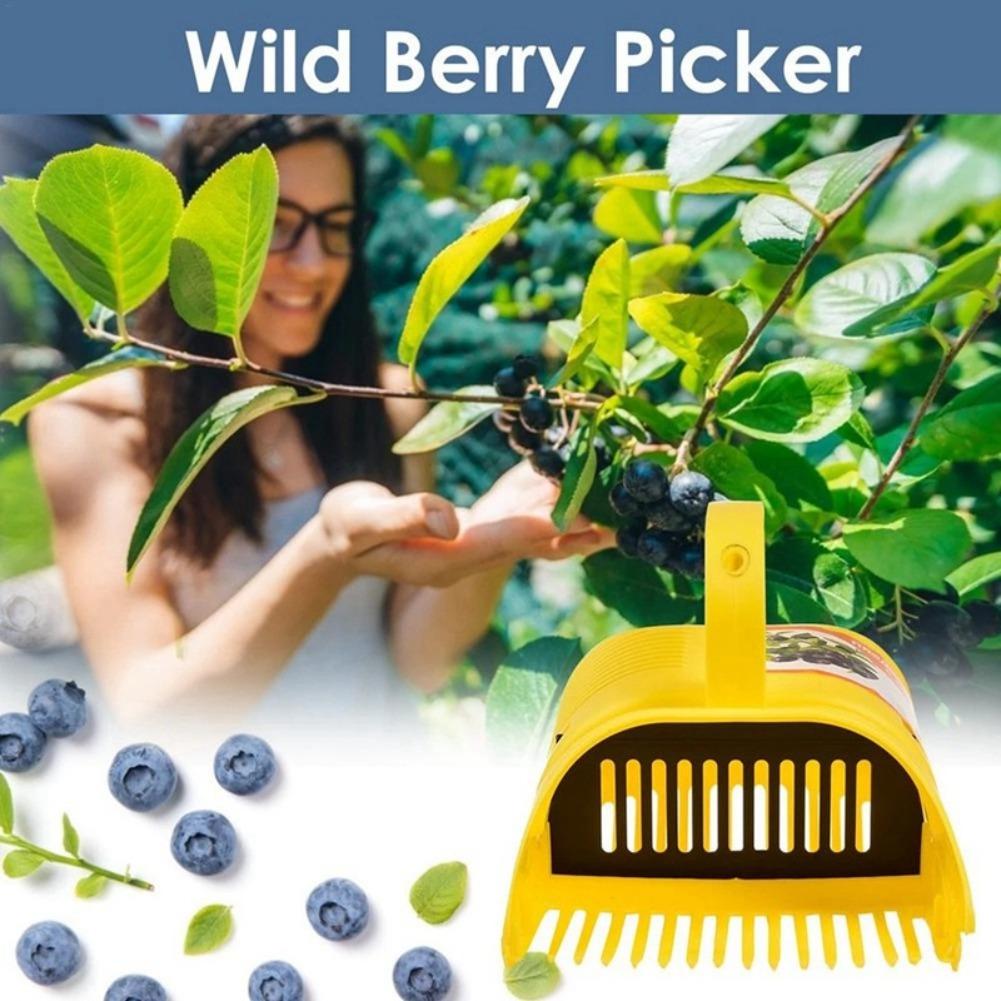 Portable Blueberry Picker Tool - مراجعة Gardening Tools Basket وسعره