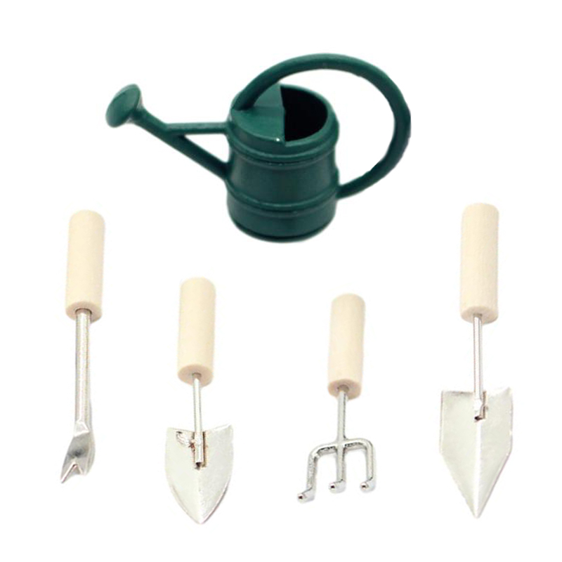 1:12 Dollhouse Miniature Garde - مراجعة Gardening Tool Diy وسعره