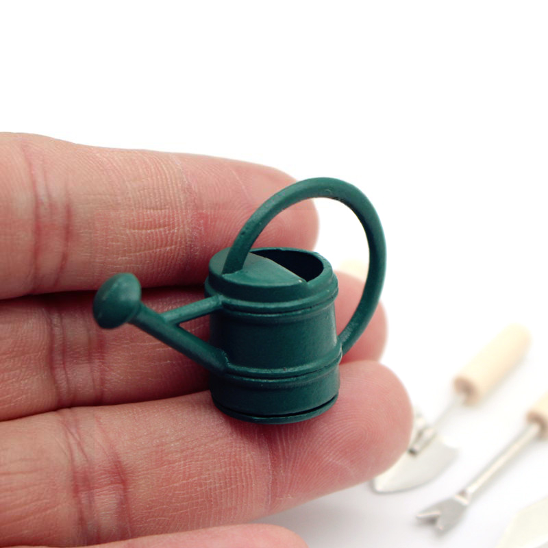 1:12 Dollhouse Miniature Garde - مراجعة Gardening Tool Diy وسعره