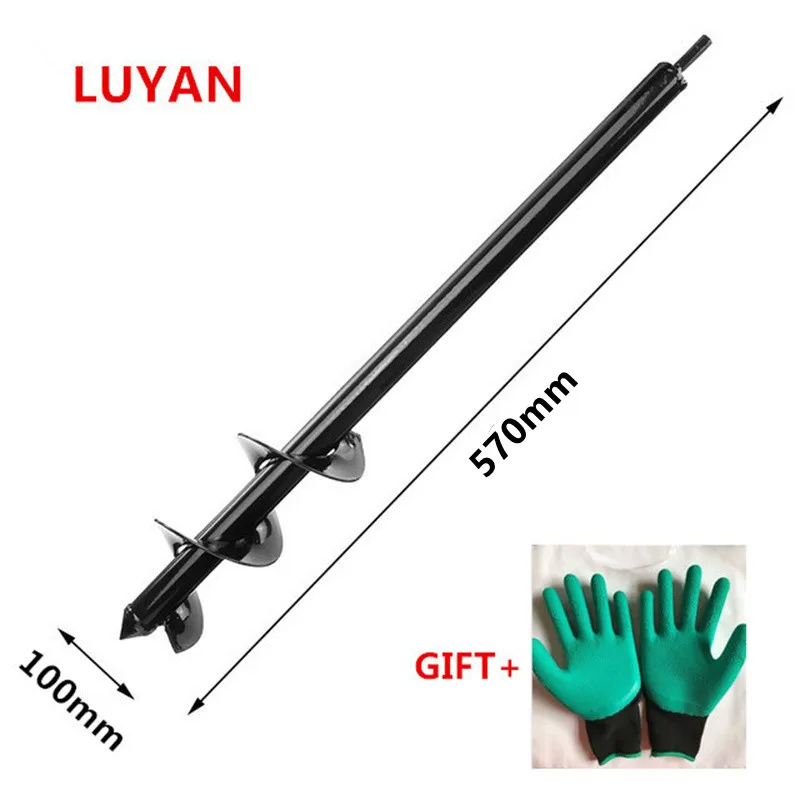 10x57cm Earth Auger Spiral Dri - مراجعة Gardening Tools For Digging وسعره
