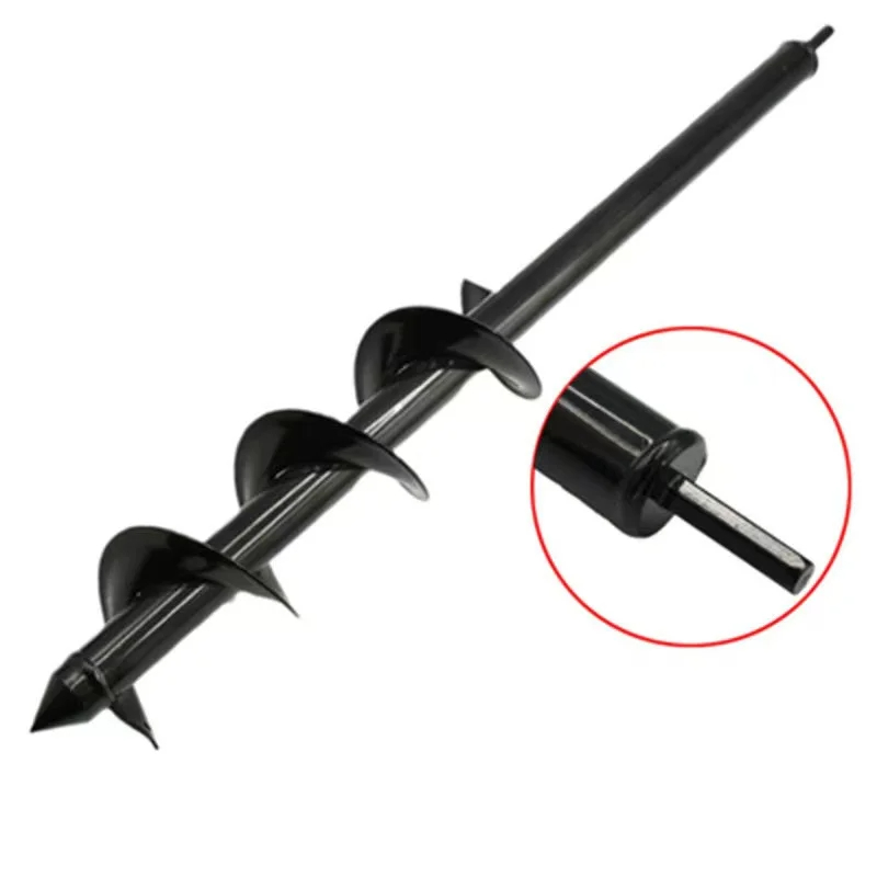 10x57cm Earth Auger Spiral Dri - مراجعة Gardening Tools For Digging وسعره