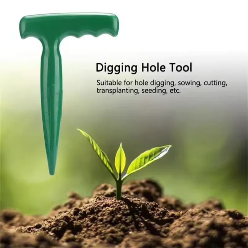 1pc Handheld Garden Hole Punch - مراجعة Gardening Tools For Digging وسعره
