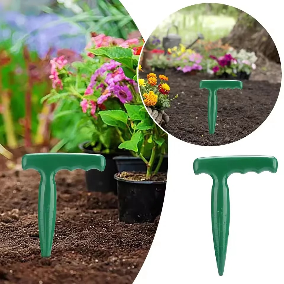 1pc Handheld Garden Hole Punch - مراجعة Gardening Tools For Digging وسعره