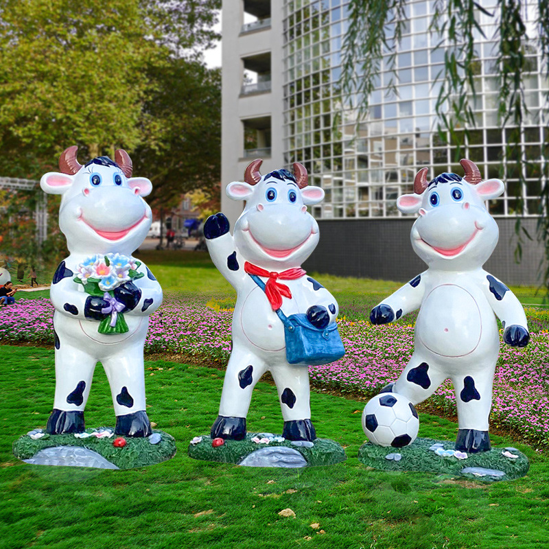 Outdoor, cartoon, cow sculptur - مراجعة Gardening Tools Cartoon وسعره