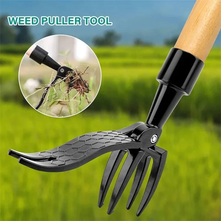 Stand Up Weed Puller Tool with - مراجعة Gardening Tools For Digging وسعره
