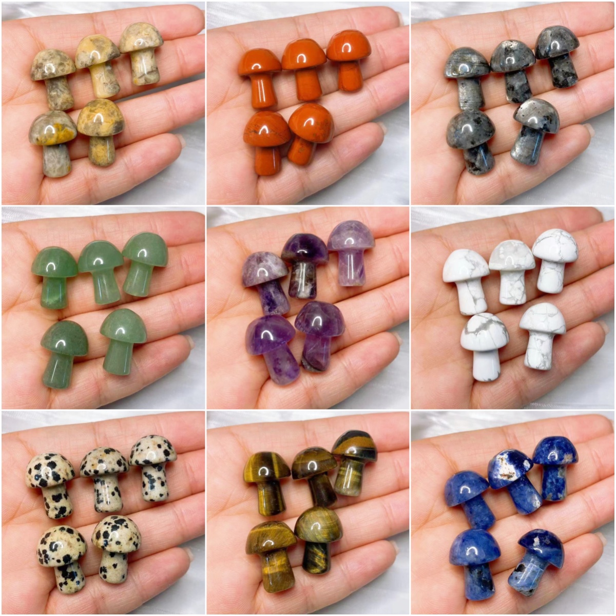 Natural Crystal Mini Mushroom  - مراجعة Aquaponics Fish Tank وسعره